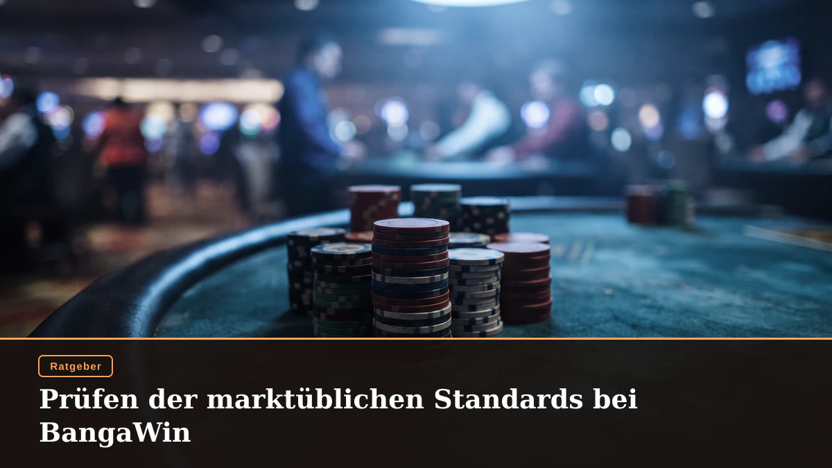 Prüfen der marktüblichen Standards bei BangaWin