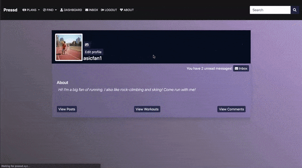 Upload images and update profile functionality alt text