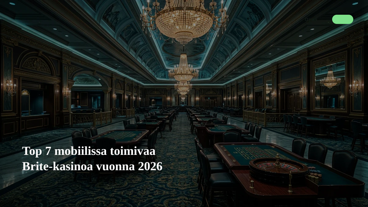 Top 7 mobiilissa toimivaa Brite-kasinoa vuonna 2026