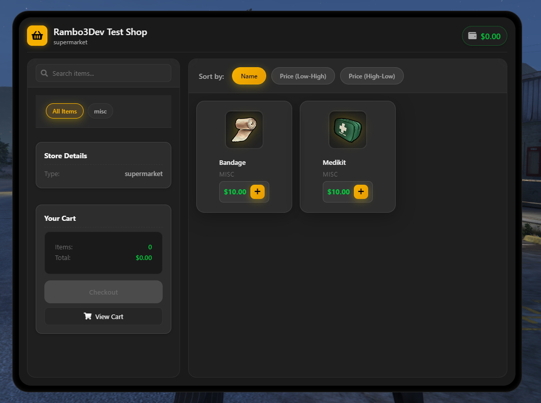 [PAID] Rambo3Dev Shops Creator - Advanced Shop Management System [ESX ...