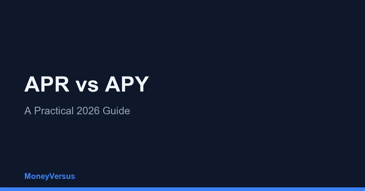 APR vs APY