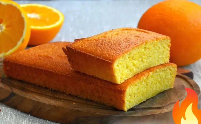 Постер Апельсиновый манник на кефире