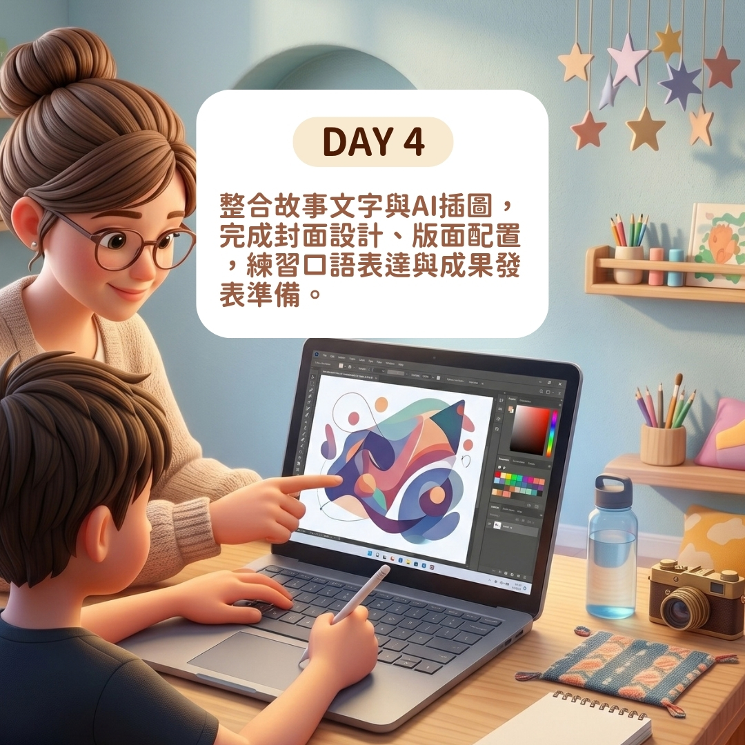 AI 繪本大師探索營 DAY 4