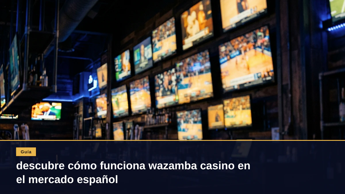 descubre cómo funciona wazamba casino en el mercado español