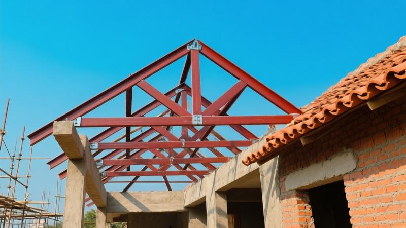 Truss Roof vs RCC Slab for Indian Homes 2026 - Cost, Span, Material and Which to Choose
