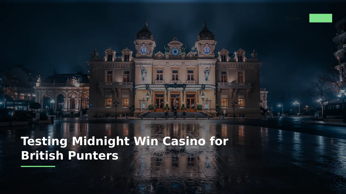 Testing Midnight Win Casino for British Punters