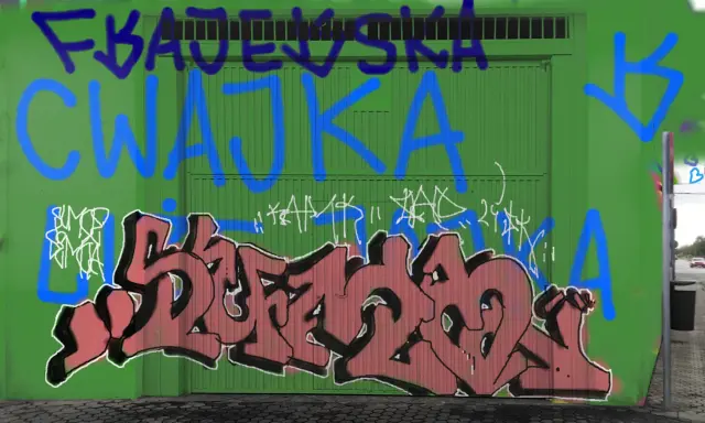 Graffiti artwork by Sumoe