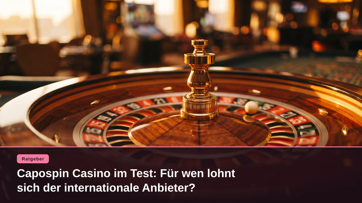 Capospin Casino im Test: Für wen lohnt sich der internationale Anbieter?
