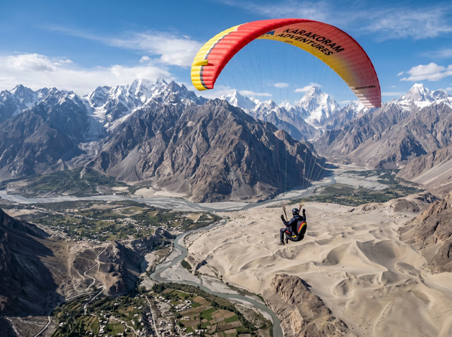 Paragliding