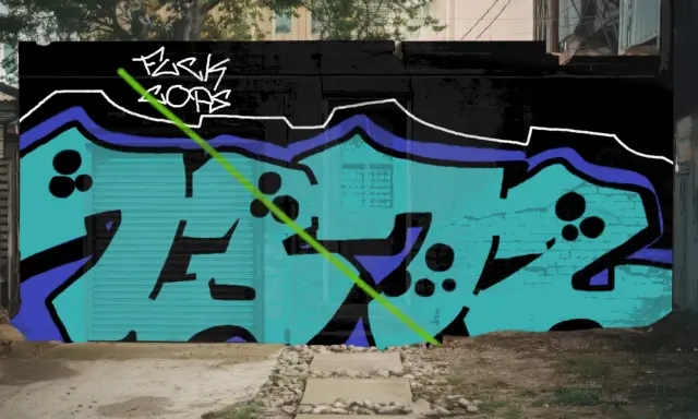 Graffiti artwork by JJ06