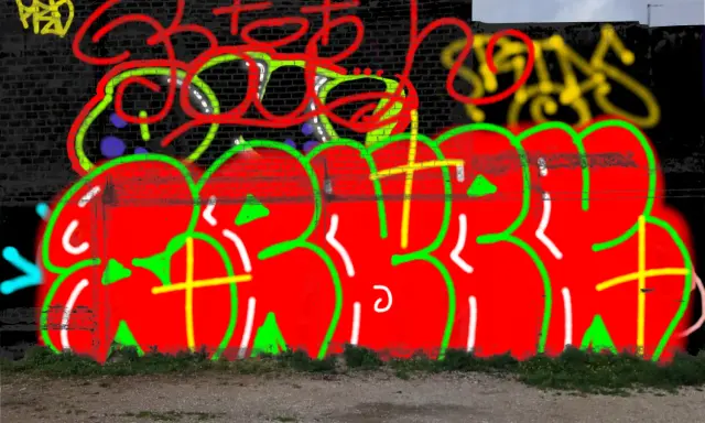 Graffiti artwork by Ksksksskk