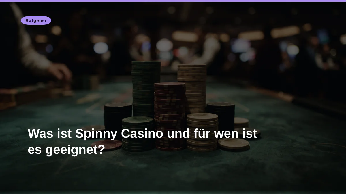 Was ist Spinny Casino und für wen ist es geeignet?