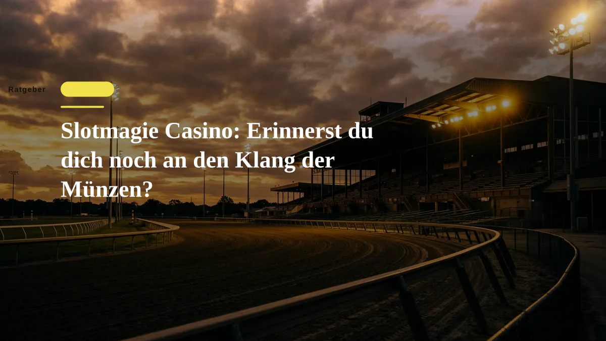 Slotmagie Casino: Erinnerst du dich noch an den Klang der Münzen?