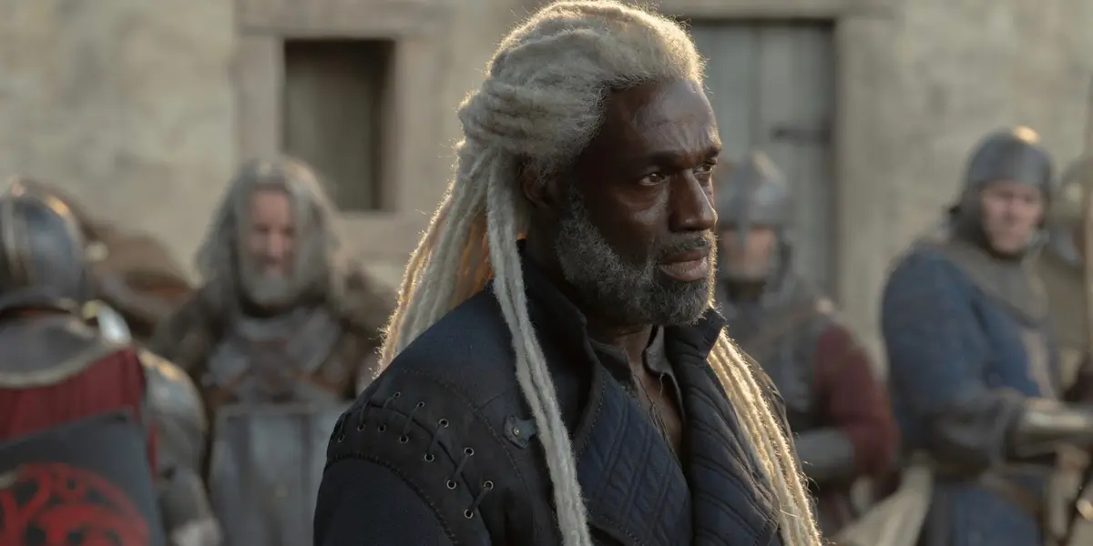 Steve Toussaint reacționează în cele mai proaste momente ale lui Rhaenyrei Targaryen în sezonul final al treilea
