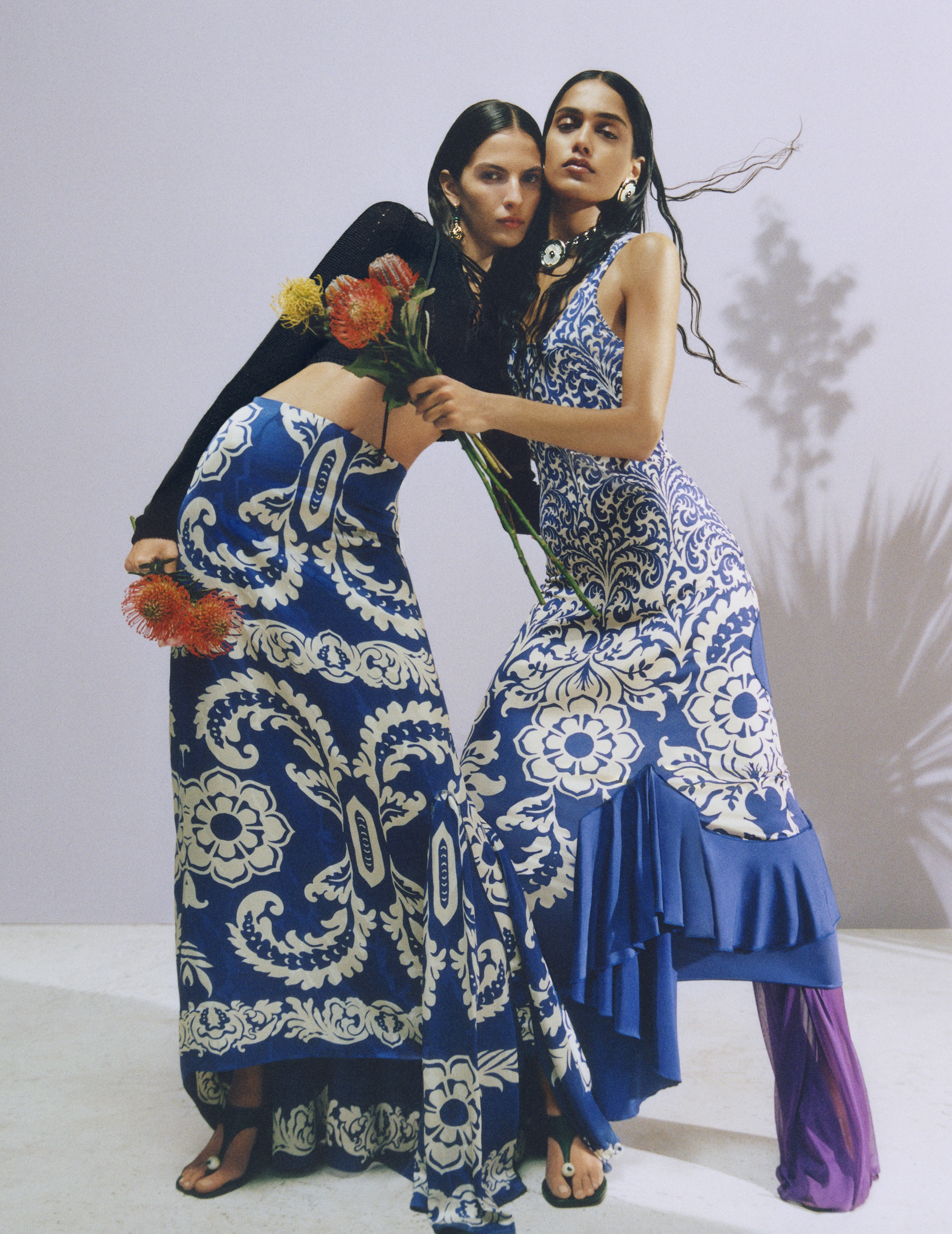 modelle Etro campagna SS25 modelle Etro campagna SS25