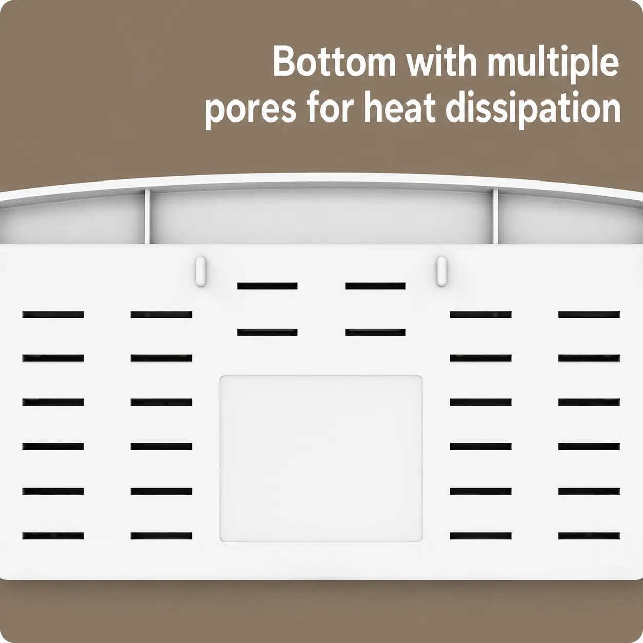 et105 bottom with multiple pores
