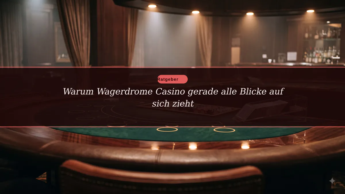 Warum Wagerdrome Casino gerade alle Blicke auf sich zieht