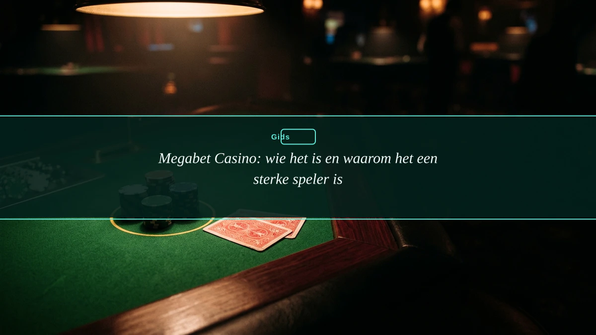 Megabet Casino: wie het is en waarom het een sterke speler is