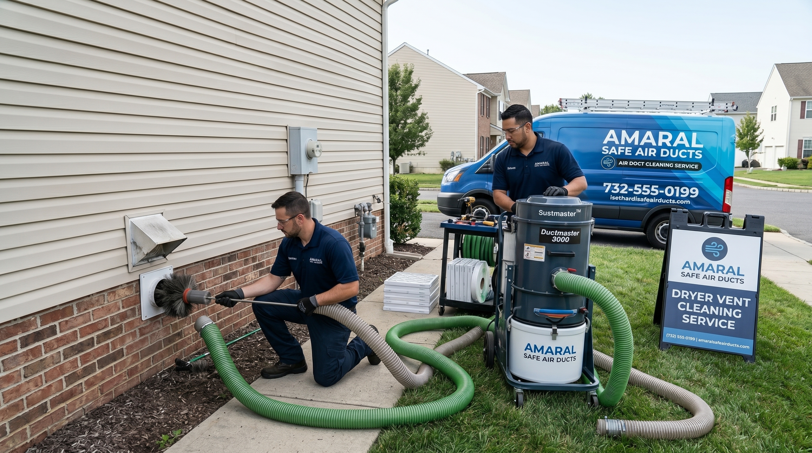 HVAC system inspection and cleaning