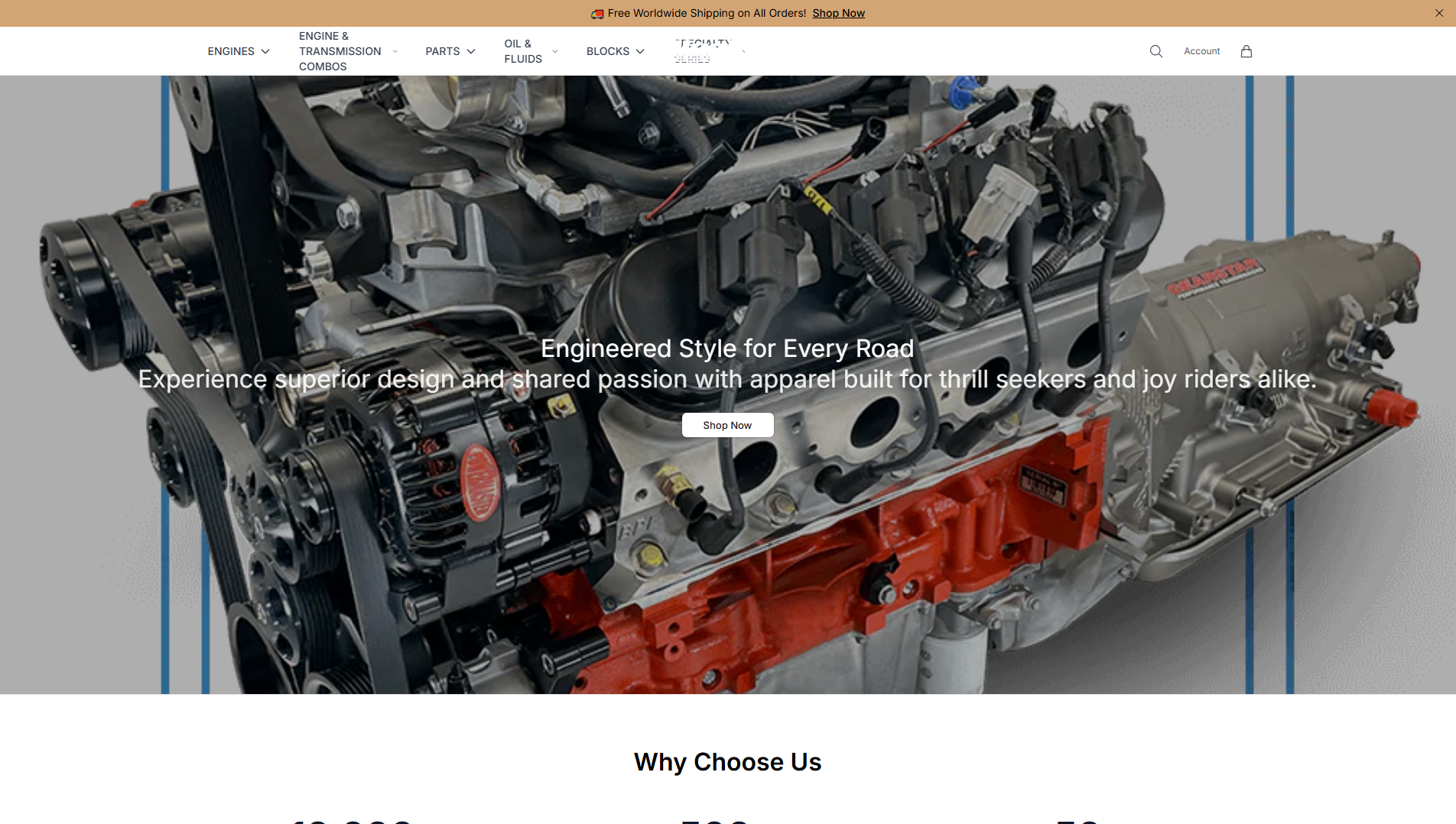 Stored capture of blueprintenginesonline.shop