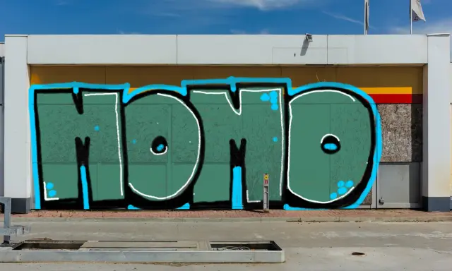 Graffiti artwork by Warzawa