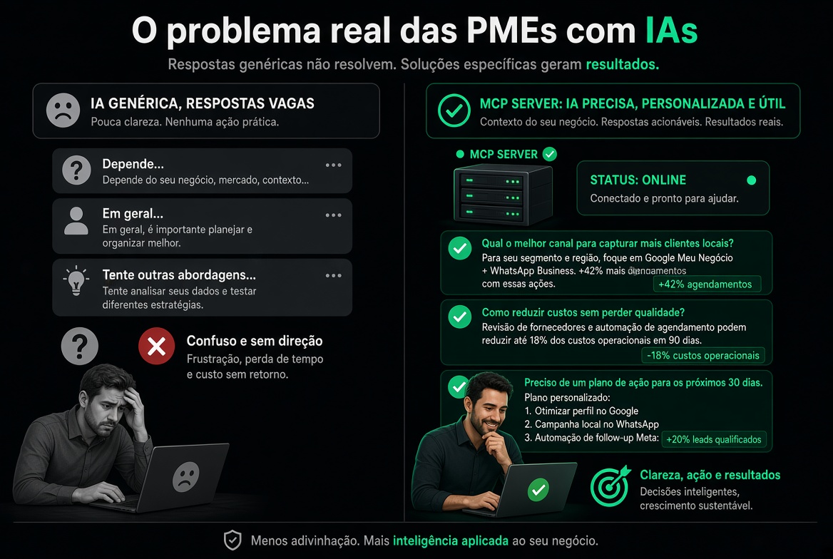 O problema real das PMEs com IAs