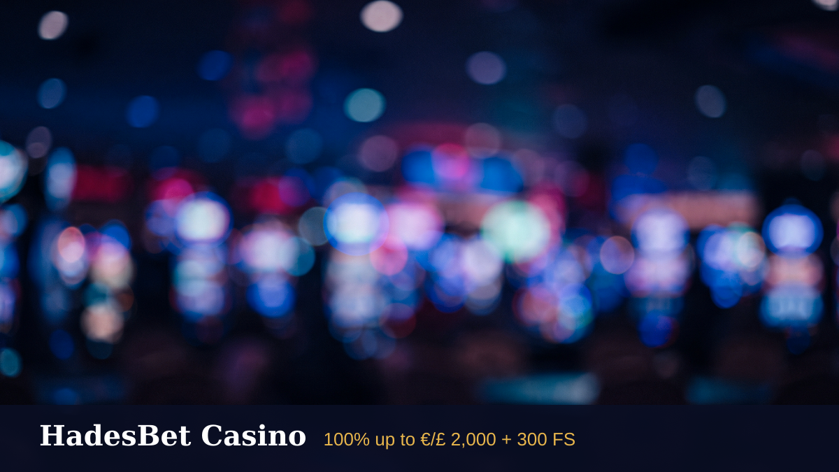 HadesBet Casino — welcome bonus 100% up to €/£ 2,000 + 300 FS, payments: PayPal, Skrill, Neteller, Paysafecard, Trustly