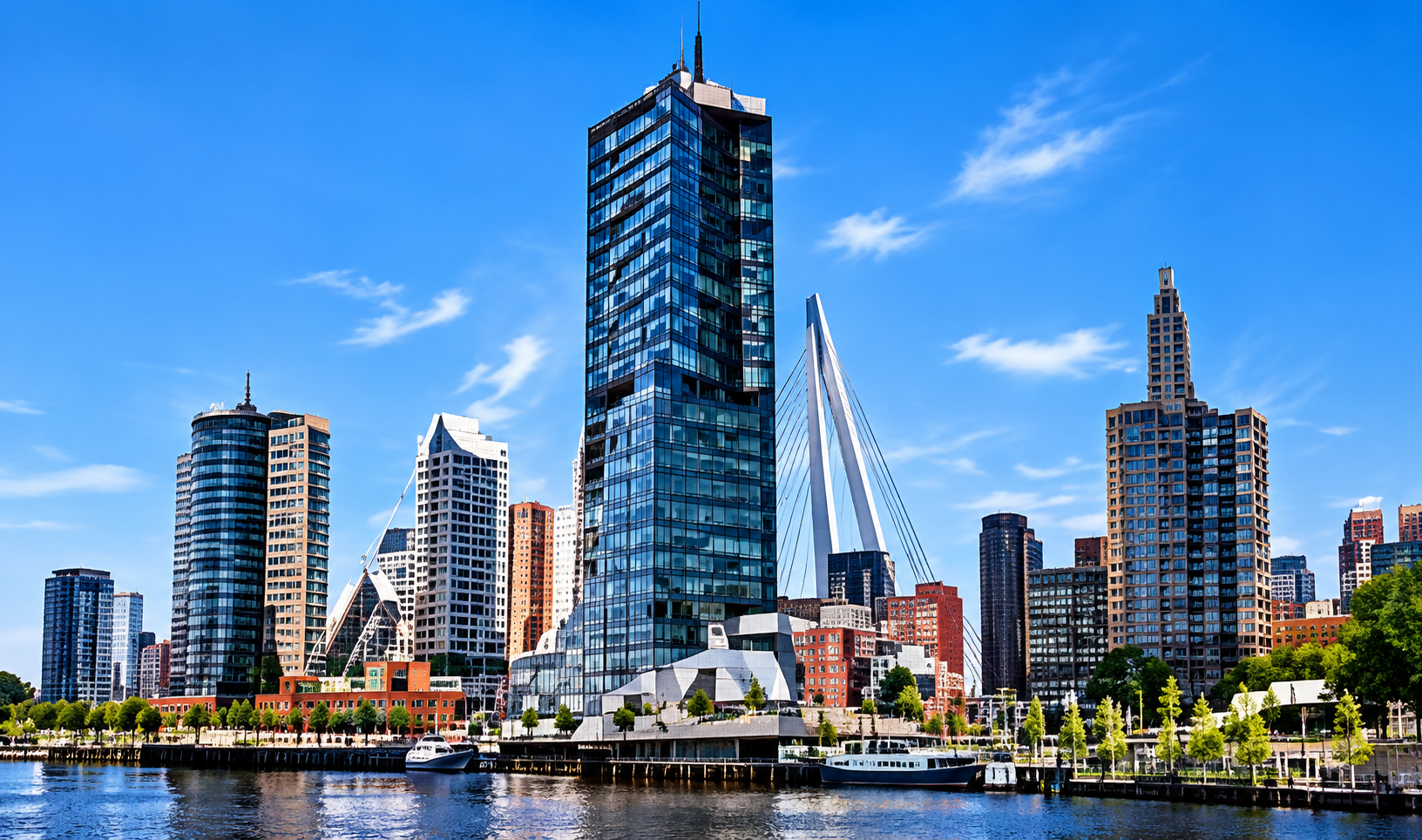 Rotterdam skyline