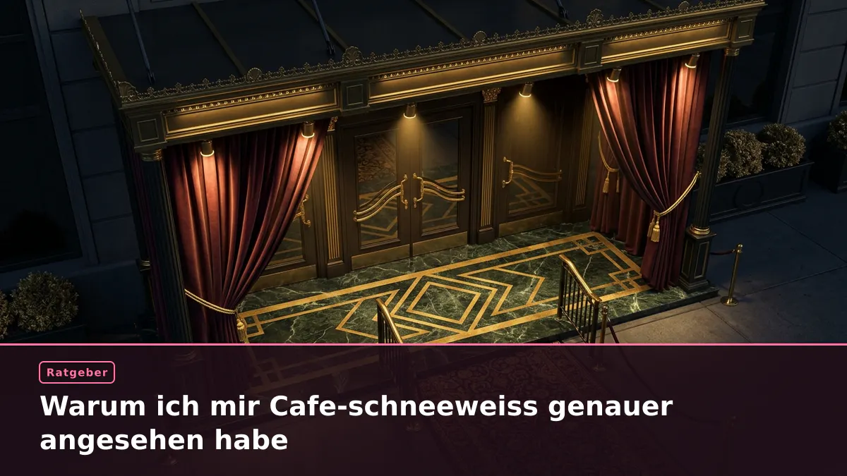 Warum ich mir Cafe-schneeweiss genauer angesehen habe