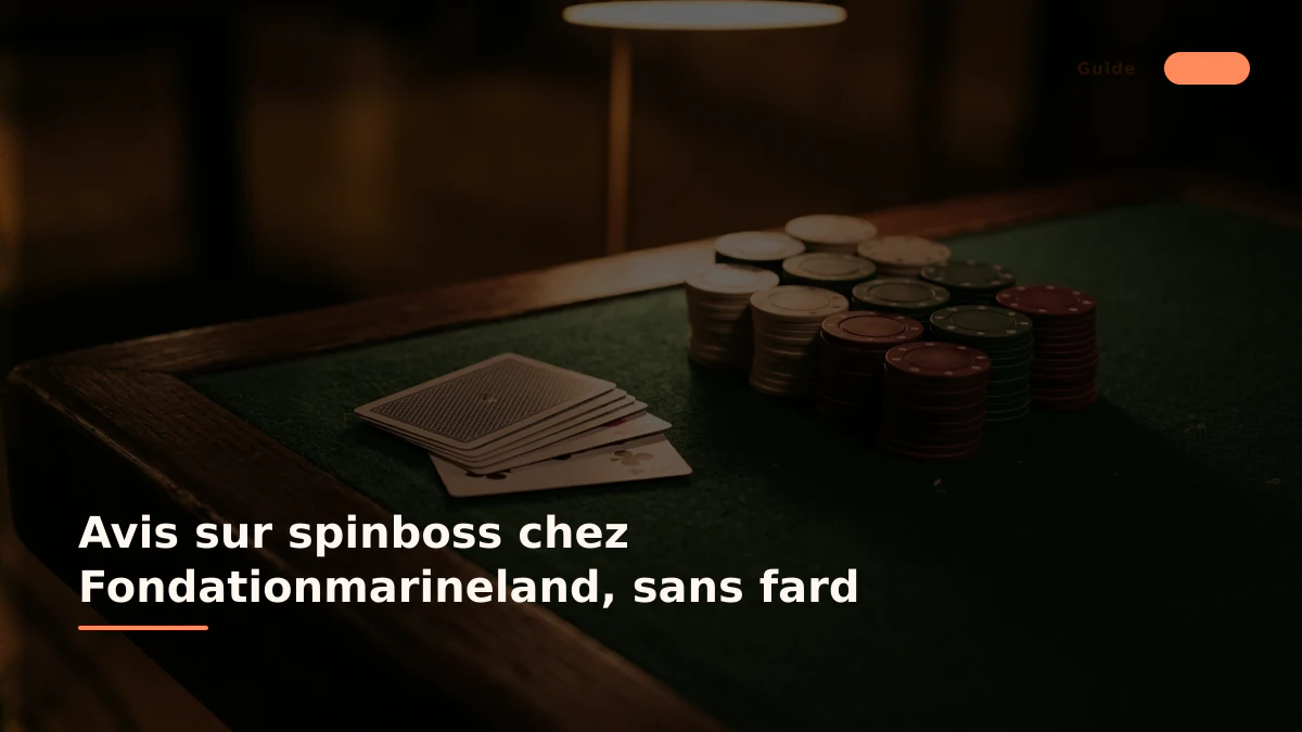 Avis sur spinboss chez Fondationmarineland, sans fard