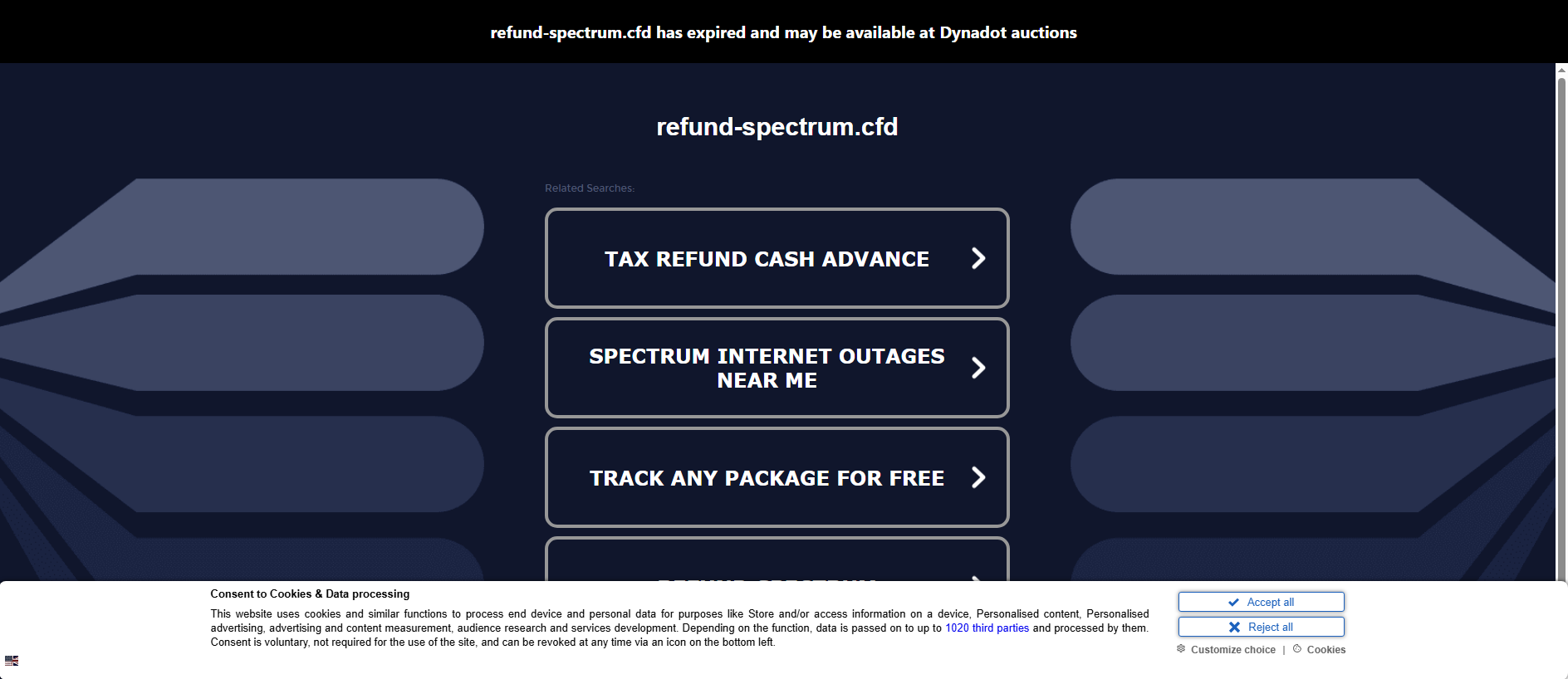 Stored capture of refund-spectrum.cfd