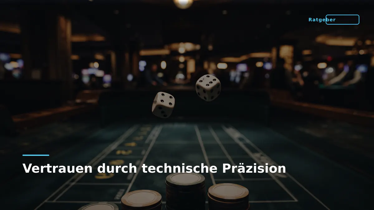 Vertrauen durch technische Präzision
