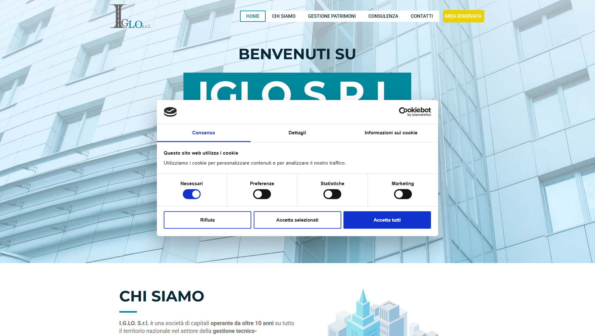 Stored capture of iglosrl.it