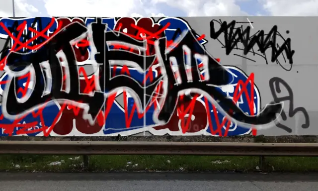 Graffiti artwork by JERR