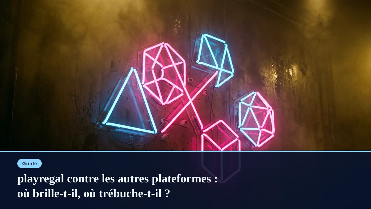 playregal contre les autres plateformes : où brille-t-il, où trébuche-t-il ?