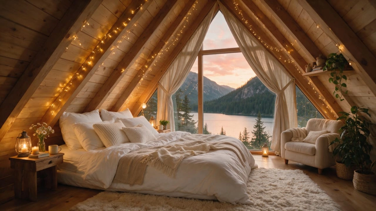 Create a Cozy Loft Sleeping Area