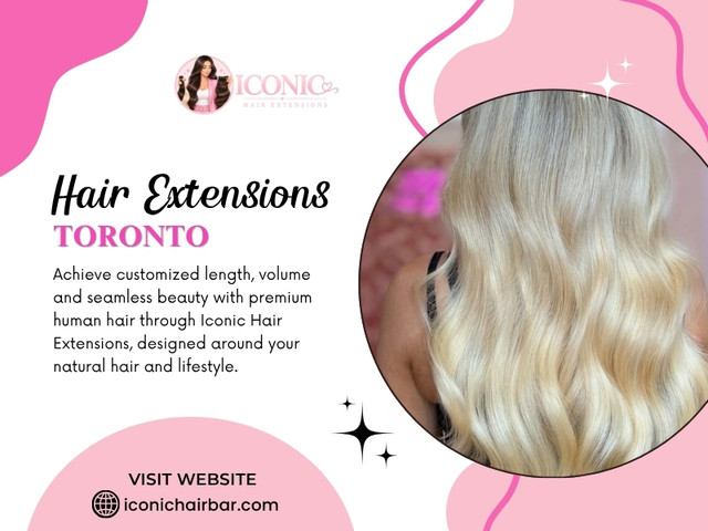 Choosing Hair extensions toronto services based only on price can make an important decision seem much simpler than it really is. A lower upfront cost may look attractive, but hair quality, professional application, maintenance and personal suitability can have a much bigger effect on the overall experience. The smarter move is to compare the complete service rather than the price tag alone. When the extensions suit your natural hair, lifestyle and expectations, the money spent is far more likely to feel worthwhile.

ICONIC Hair Extensions
Address: 8065 Kipling Ave, Woodbridge, ON L4L 2A2, Canada
Phone: +16475786157

Google Map: https://maps.app.goo.gl/TsZ7TMkQxurheapH6

Read Our Blogs:
https://iconichairbar.mystrikingly.com
https://iconichairbar.wordpress.com
https://67a4743b97ea9.site123.me

More Links:
https://bio.link/iconichairbar
https://www.goodreads.com/iconichairbar
https://iconichairbar.livejournal.com/profile
