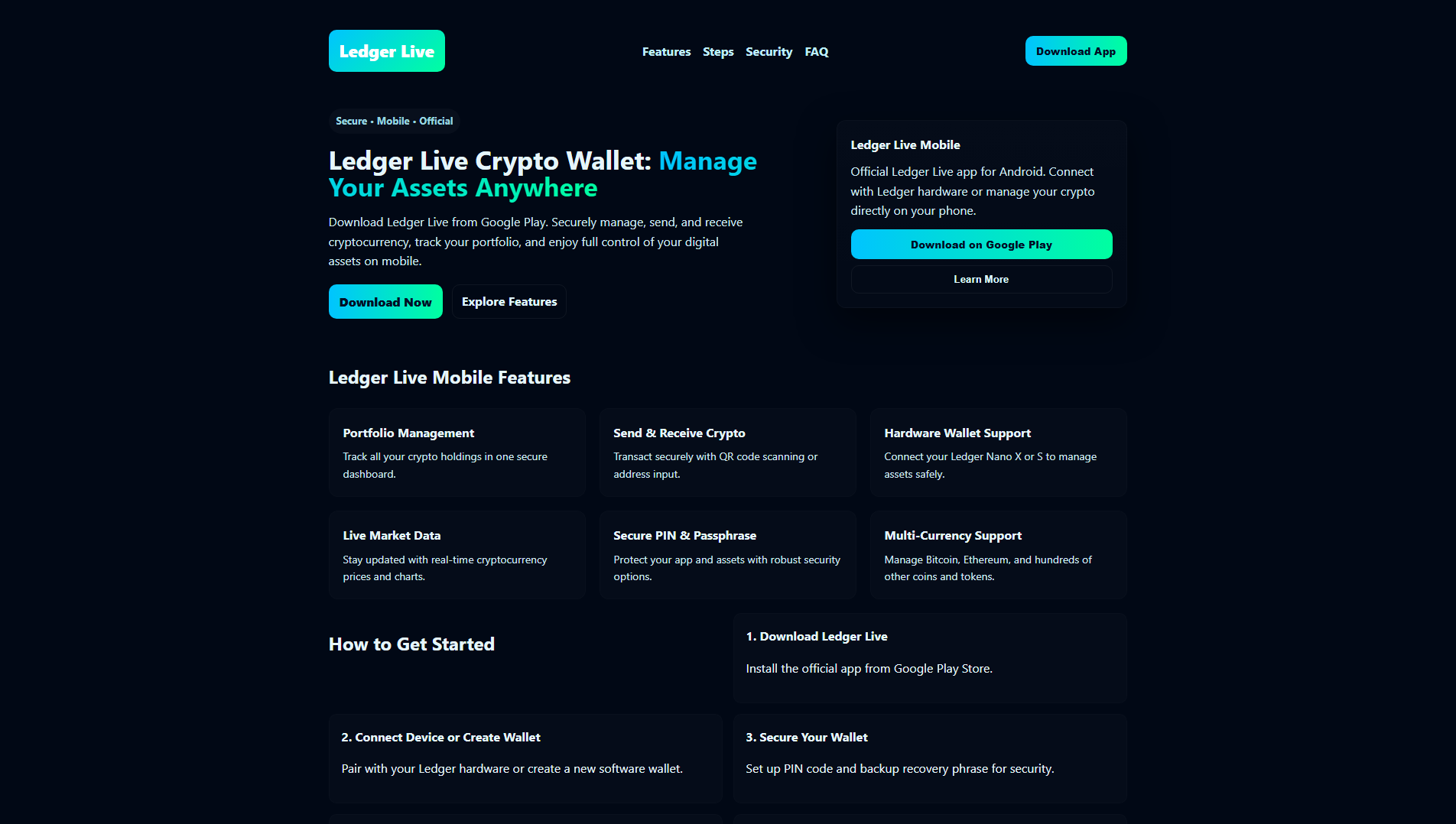 Screenshot of leddgerr-live.pages.dev
