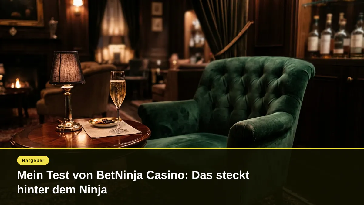 Mein Test von BetNinja Casino: Das steckt hinter dem Ninja