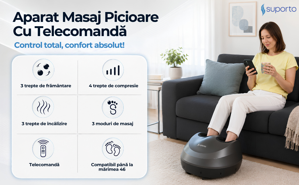 aparat masaj picioare