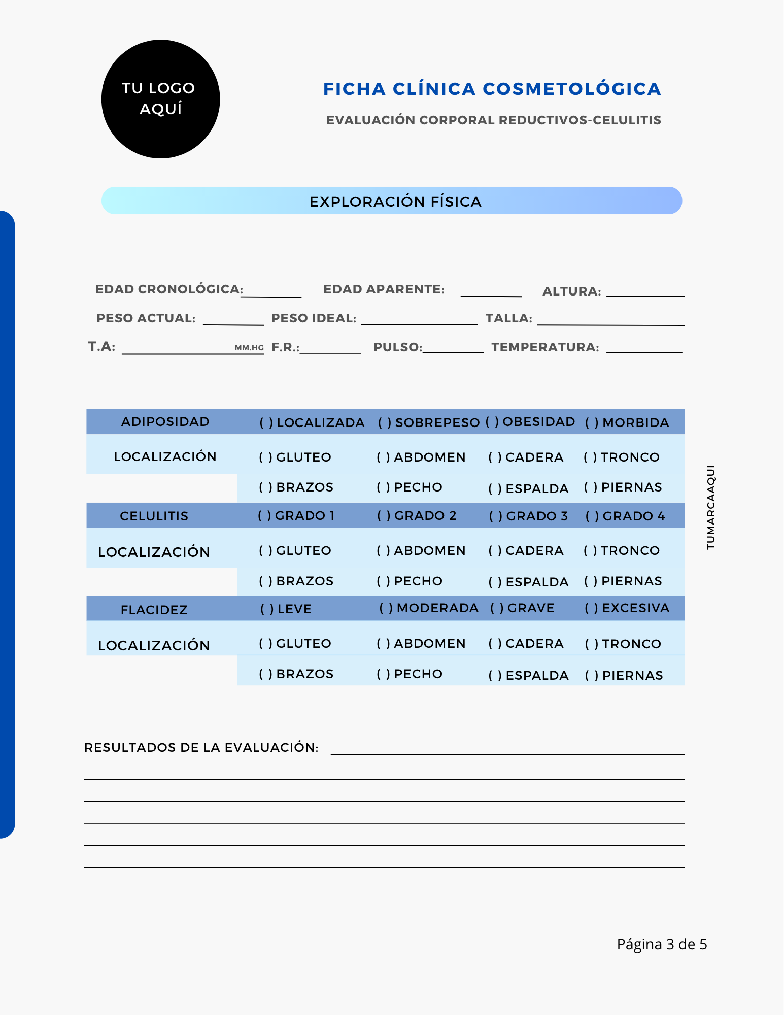 Evaluación Corporal
