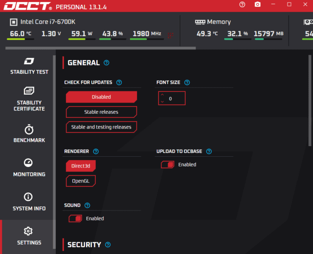 图片[1]-OCCT 电脑硬件测试 v14.2.1.99「烤鸡测试工具」-大海资源库