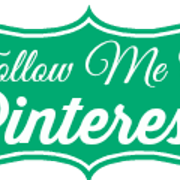 teal fancy pinterest button