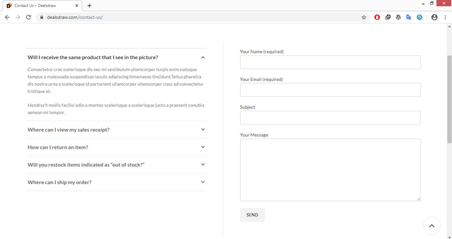 Contact-form-displayed