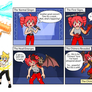 Miku Rin Len and Teto special moves
