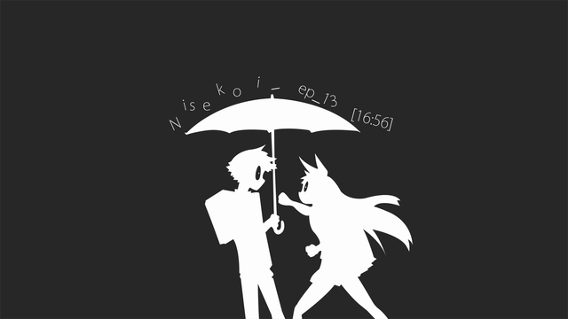 054 Raku amp Chitoge Nisekoi