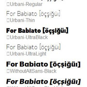 Font-List96