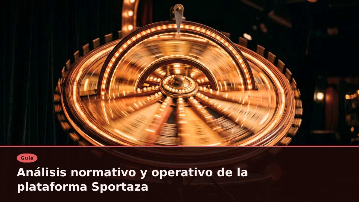 Análisis normativo y operativo de la plataforma Sportaza