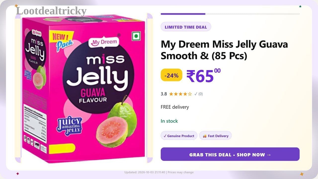 Jelly Candy Flipkart – Just ₹65 | Huge Savings Offer