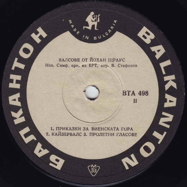 Иоганн Штраус – Вальсы Иоганна Штрауса (1968) [LP, Mono, 24bit/96kHz]